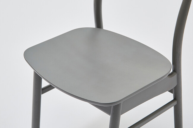 yama（ヤマ）サイドチェア  OAK グレー（板座） 