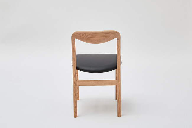 yama（ヤマ）サイドチェア  OAK エクリュ（PVC） エクリュ　ウレタン塗装
