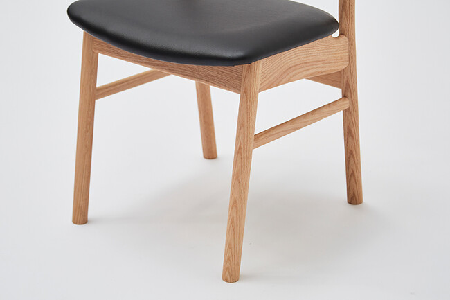 yama（ヤマ）サイドチェア  OAK エクリュ（PVC） 