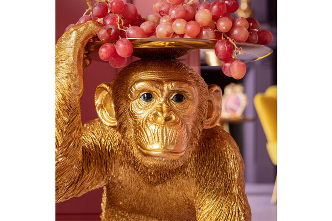 プレイングチンパンジーゴールド バトラー デコフィギア 