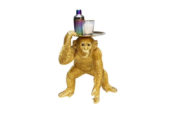 プレイングチンパンジーゴールド バトラー デコフィギア 