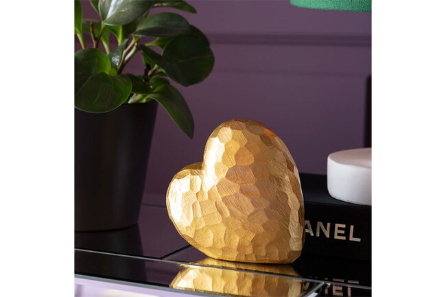 ハート デコオブジェ 