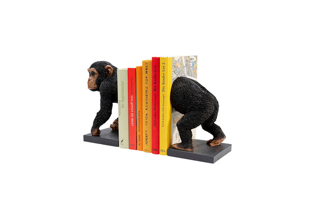チンパンジー(2/Set) ブックエンド 
