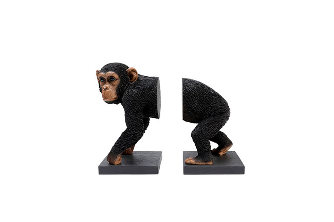チンパンジー(2/Set) ブックエンド 