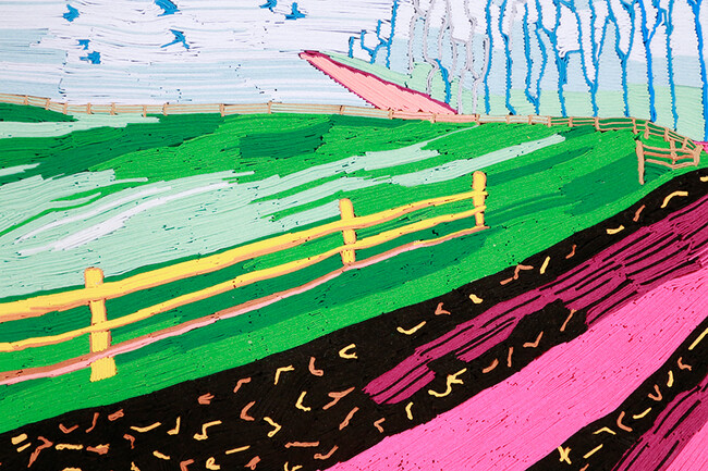 ピンクロード 120×60cm 