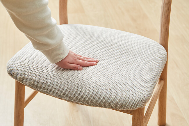 yama（ヤマ）サイドチェア  OAK エクリュ（PVC） 