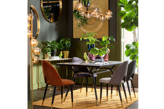 ハドソン ベージュ ダイニングチェア 