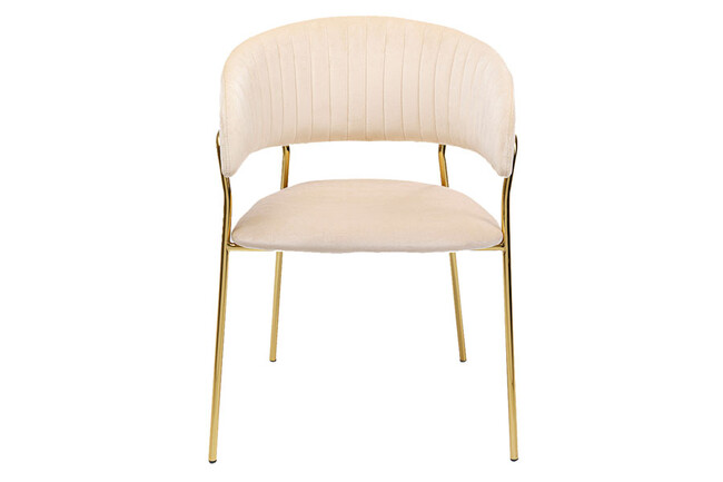 ベルクリーム ダイニングチェア（2脚セット） 