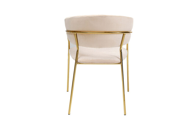 ベルクリーム ダイニングチェア（2脚セット） 