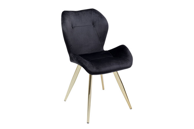 ビバブラック ダイニングチェア 