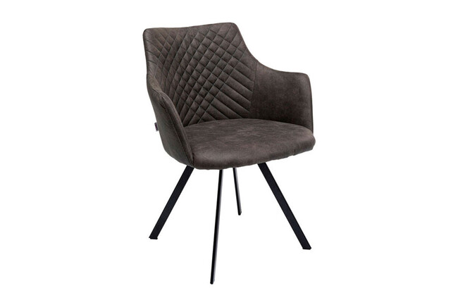 ココ アンスラサイト スウィベル アームチェア 