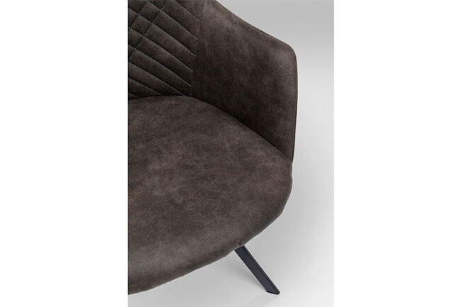 ココ アンスラサイト スウィベル アームチェア 