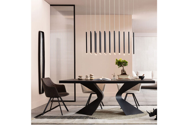 ココ アンスラサイト スウィベル アームチェア 