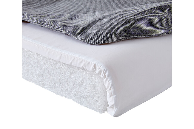 無垢材ソファベッド　ブラウン×ダークグレー 