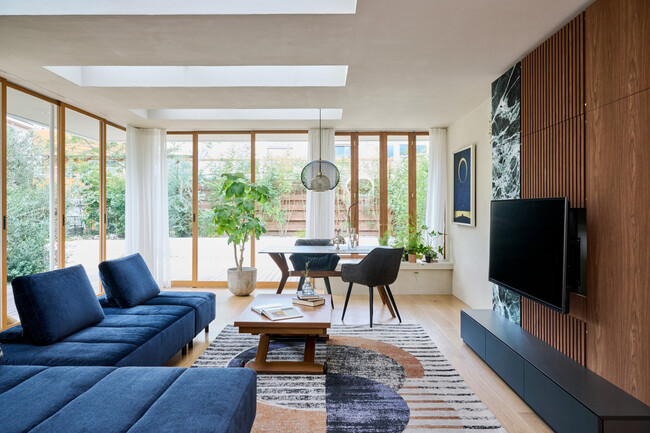 CEBU（セブ）テレビボード（Col-01） CEBU D25 210T-M(H216-239cm) /Col-01