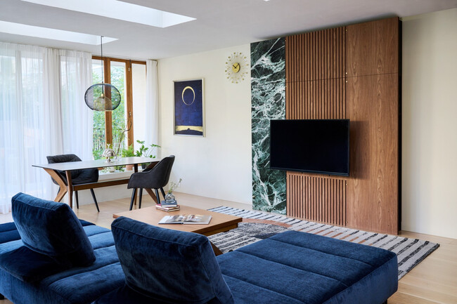 CEBU（セブ）テレビボード（Col-01） CEBU D25 210T-M(H216-239cm) /Col-01