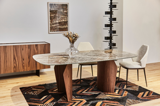 BONALDO（ボナルド）FLAME（フレーム）ダイニングテーブル 