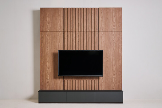 CEBU（セブ）テレビボード（Col-02） CEBU D25 210T-M(H216-239cm) /Col-02