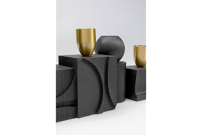 ヴィスタ 12cm キャンドルホルダー 