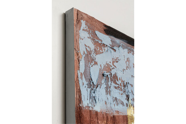 スプラッシュ オレンジ 90x120cm ピクチャー アート 1点1点ペイントのため個体差あり