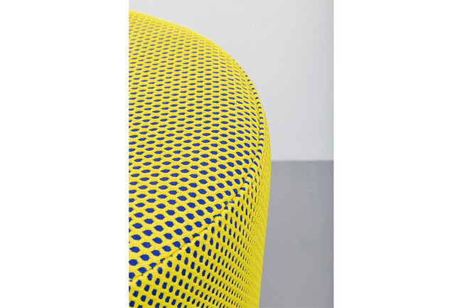 ジョディ イエローメッシュ ブラック O35cm スツール 