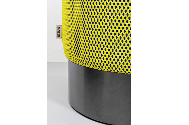 ジョディ イエローメッシュ ブラック O35cm スツール 