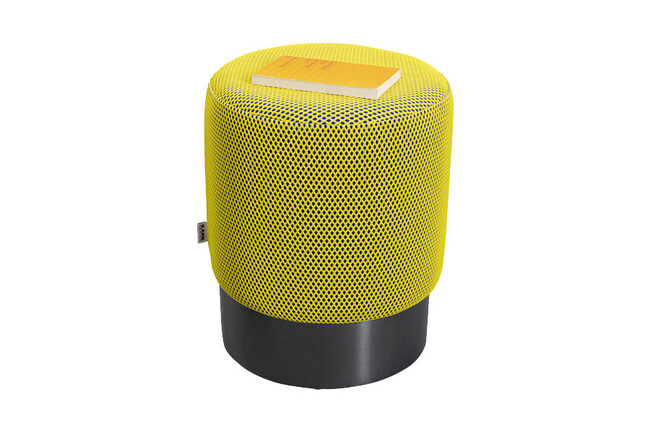 ジョディ イエローメッシュ ブラック O35cm スツール 