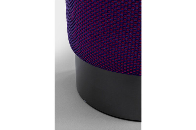 ジョディ パープルメッシュ ブラック O35cm スツール 