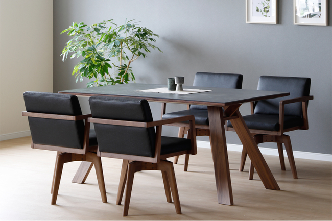 出入りしやすい360度回転チェア 