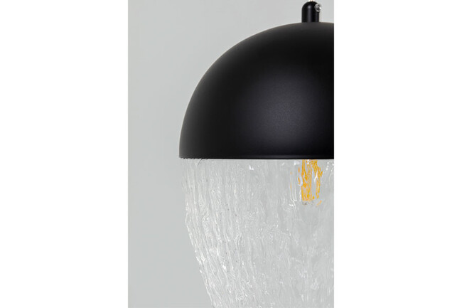 フローズン ブラック マット O20cm ペンダントランプ 