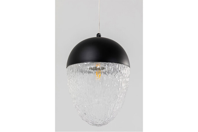 フローズン ブラック マット O20cm ペンダントランプ 