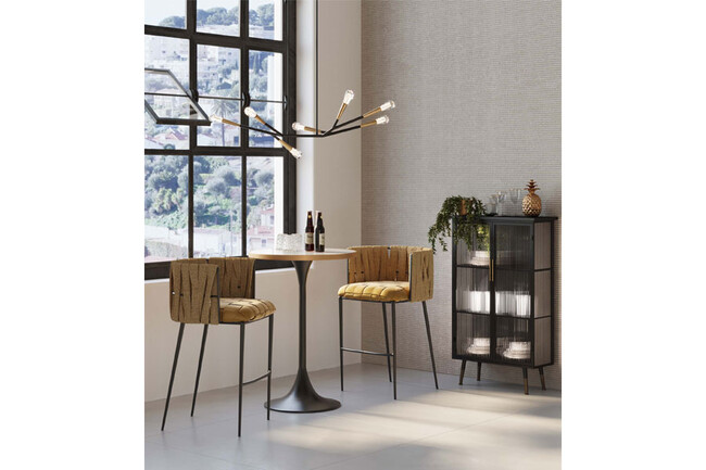 チェリオイエロー　バースツール 