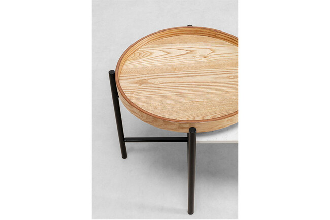 レイヤード 128x55cm　ローテーブル/ コーヒーテーブル 