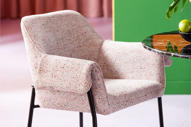 ベス ベージュフリッター アームチェア 