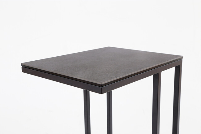 セラミック天板 サイドテーブル （ストームグレイ） 