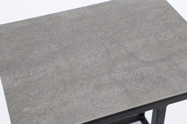 セラミック天板 サイドテーブル （アッシュグレイ） 