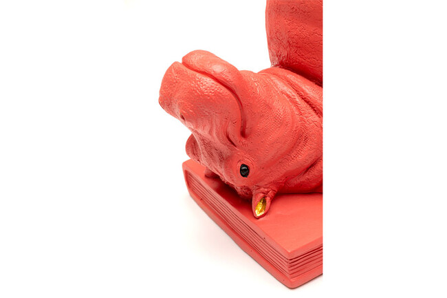 ヒッポピンク(2/Set) ブックエンド 