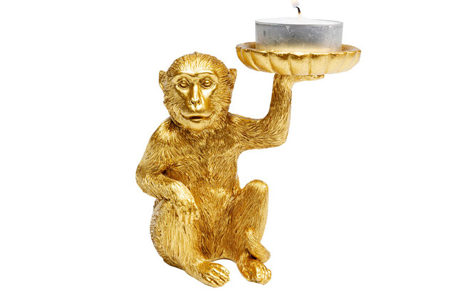 モンキー デコフィギア/ キャンドルホルダー 