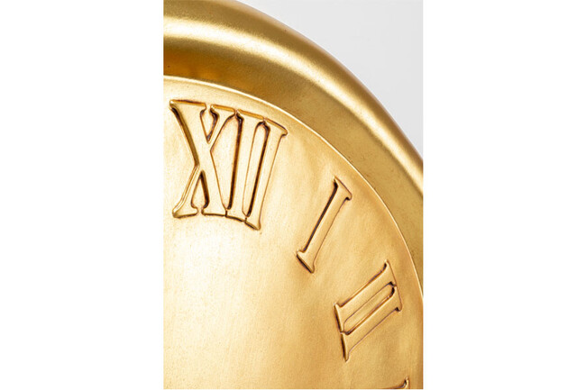 ビッグドロップ ゴールド 92x127cm ウォールクロック 