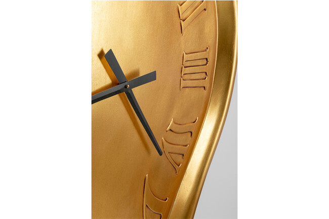 ビッグドロップ ゴールド 92x127cm ウォールクロック 