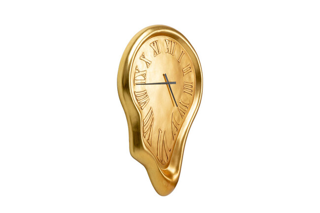 ビッグドロップ ゴールド 92x127cm ウォールクロック 