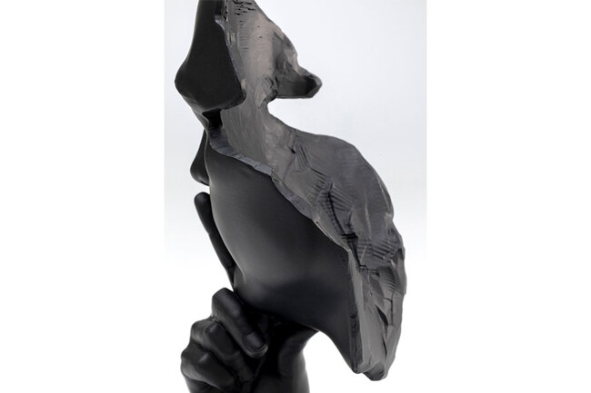 クワイエットフェイスブラック デコオブジェ 