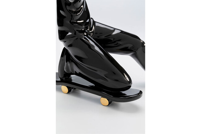 スケーティングアストロノート ブラック デコフィギア 