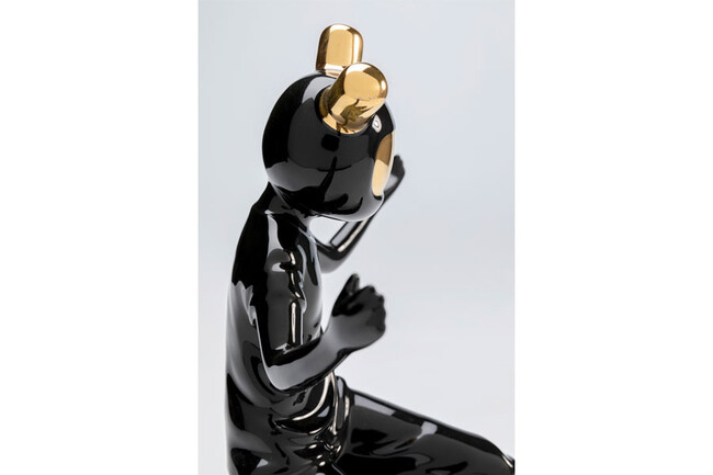 スケーティングアストロノート ブラック デコフィギア 