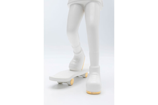 スケーティングアストロノート ホワイト デコフィギア 