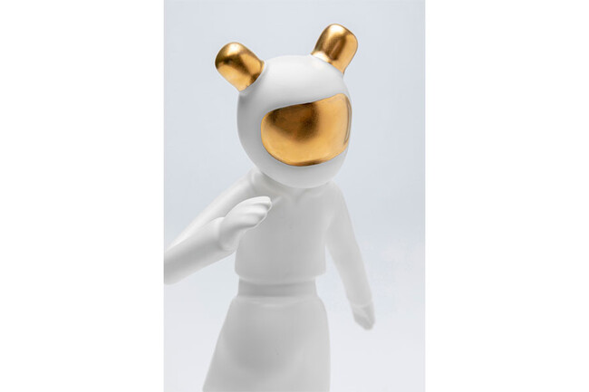 スケーティングアストロノート ホワイト デコフィギア 