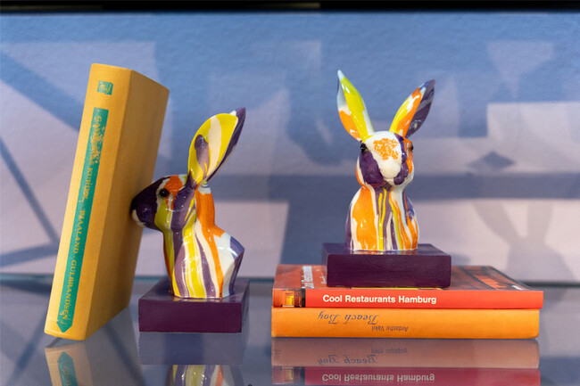 ラビット ホーリー (2/Set) ブックエンド 