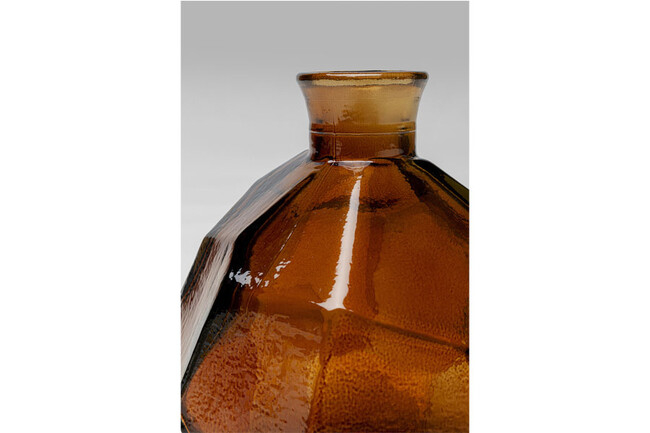 オリガミ ブラウン 18cm フラワーベース 