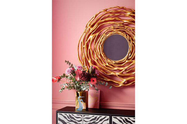 ツィッギー ゴールドO121cm ミラー 