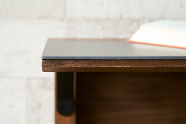 セラミック天板のシンプルモダン デスク 